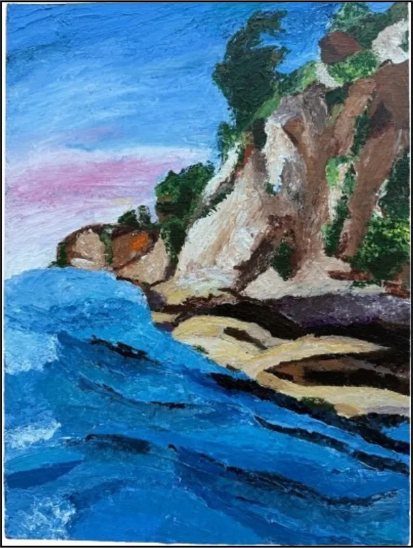 Coastal Cliffs & Waves