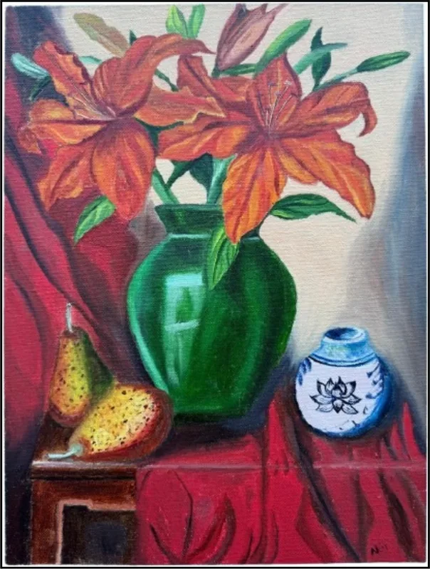 Orange Lilies — Still Life