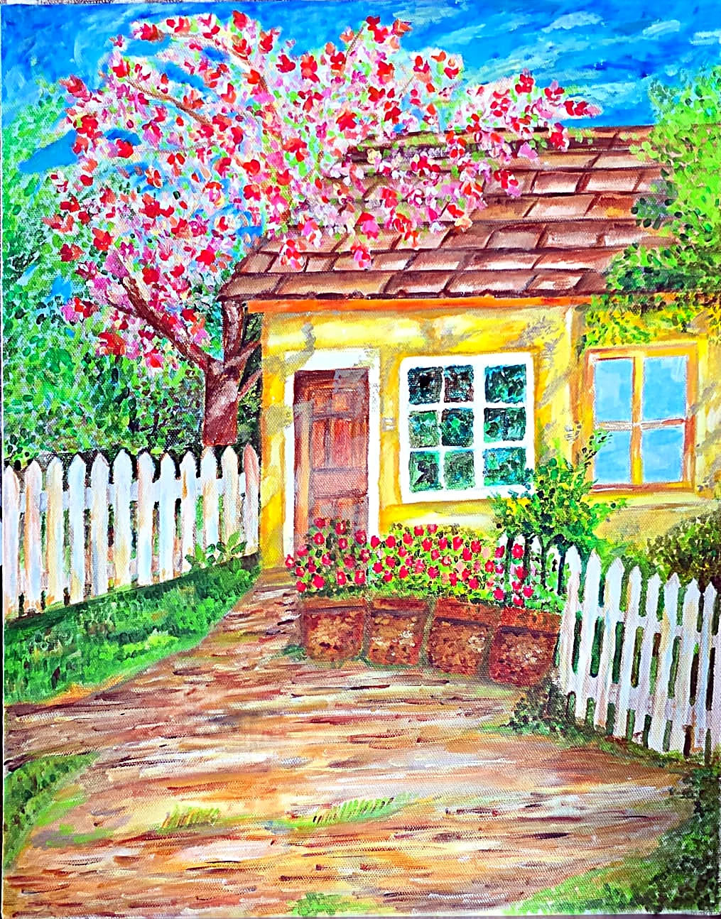 Spring Cottage Garden