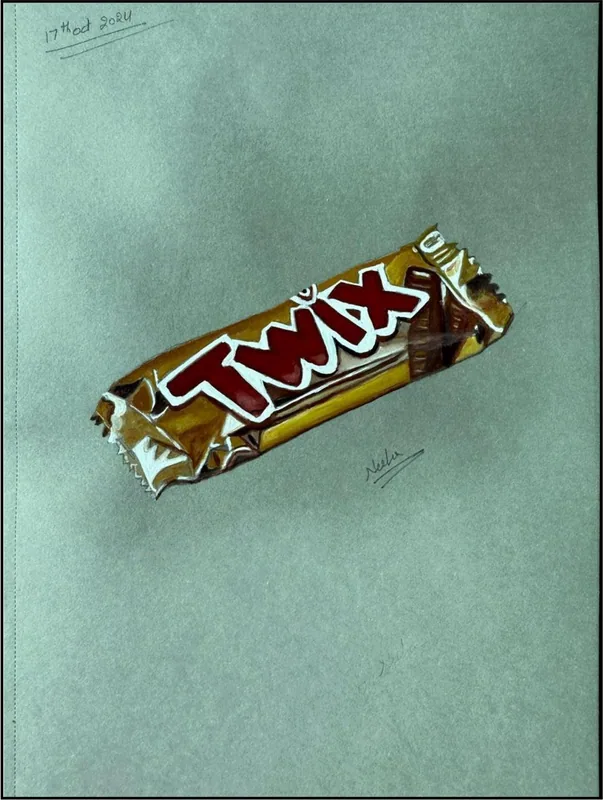 Twix Wrapper — Hyperrealism