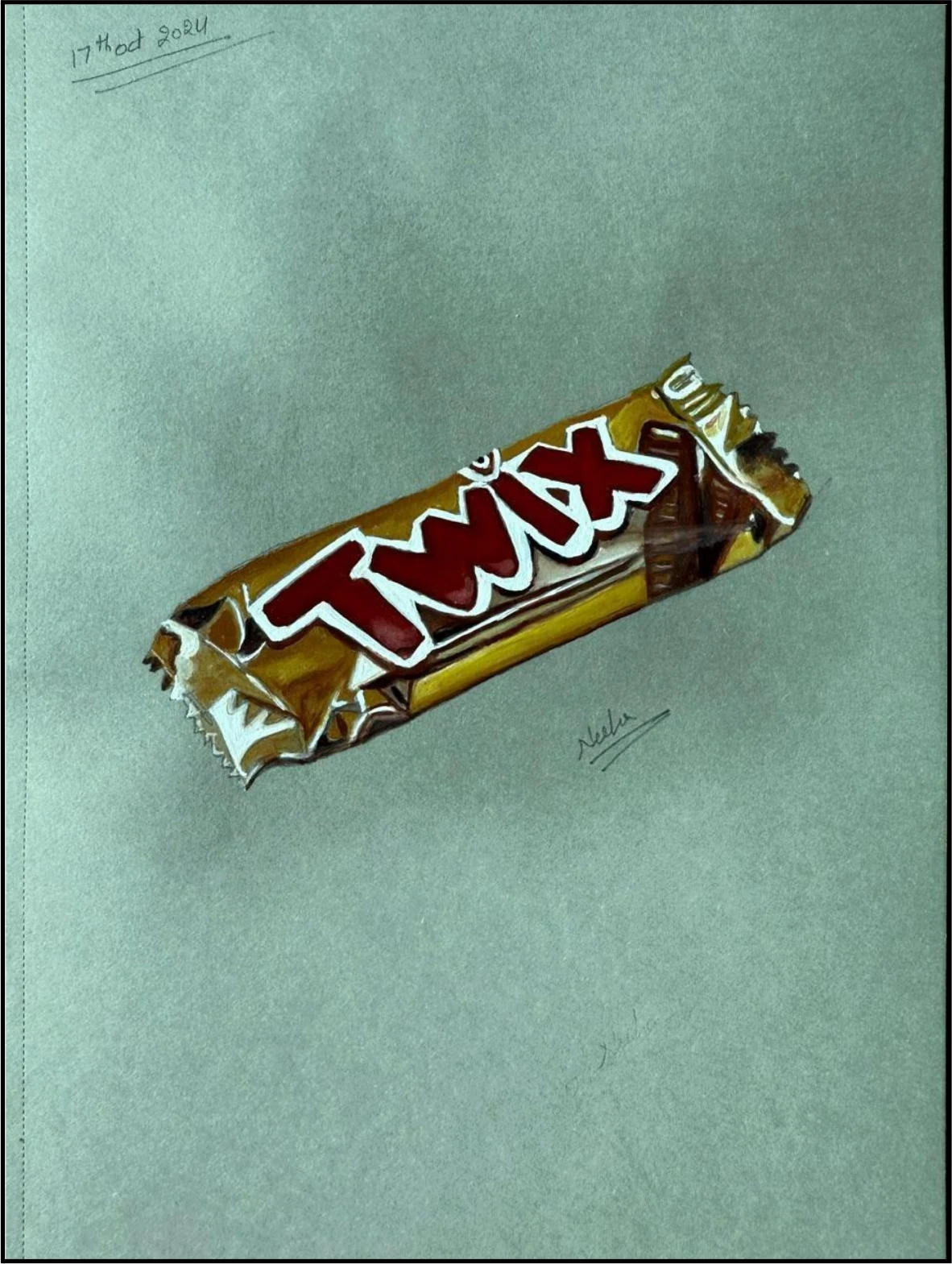 Twix Wrapper — Hyperrealism